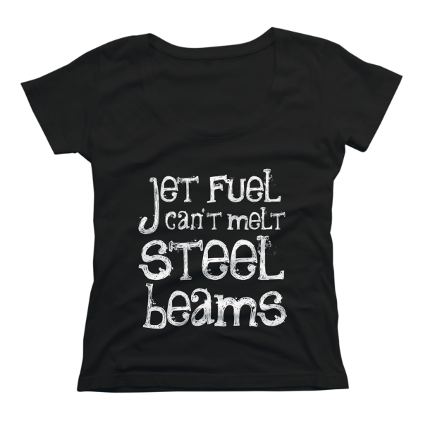 jet fuel can t melt steel beams shirt